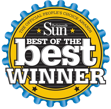 Gainesville Sun Best of the Best winner badge